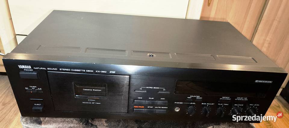 Magnetofon kasetowy Yamaha KX 360 głowica GF 37 Grybów