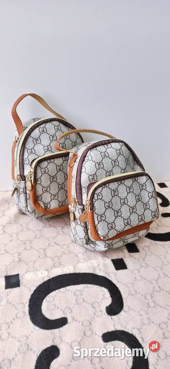 PROMOCJALATOPiękne damskie torebki plecakiBeżowy Warszawa