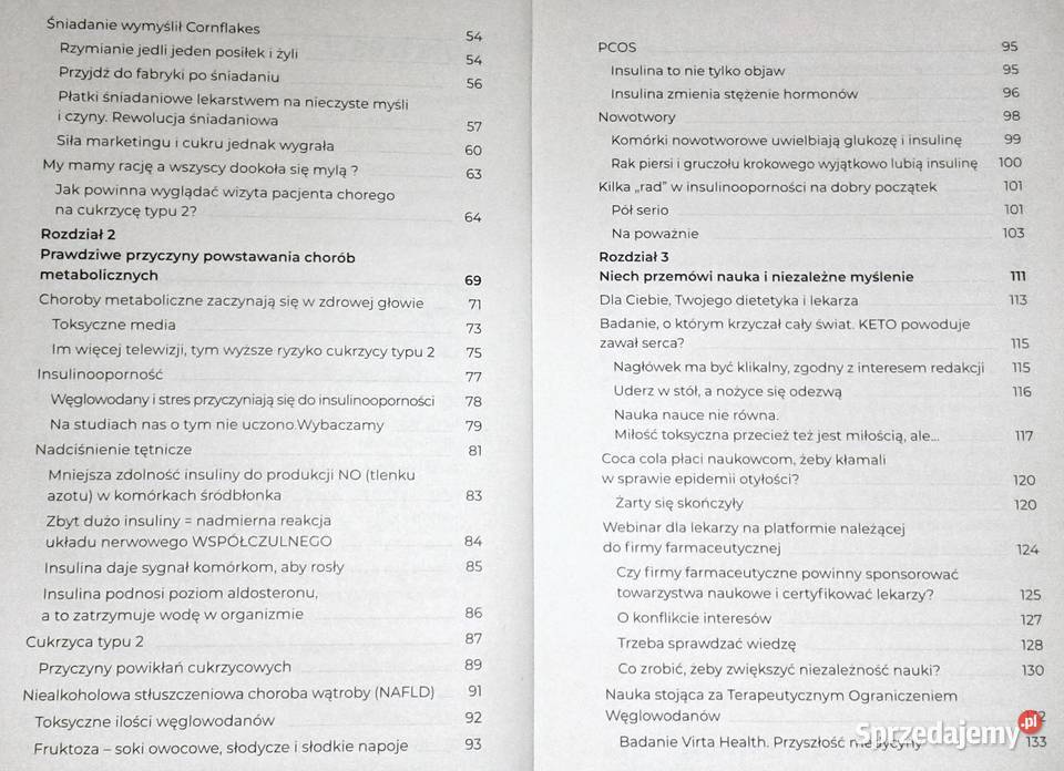 Terapeutyczne ograniczenie węglowodanów z Braćmi Rok wydania 2023 Chełm