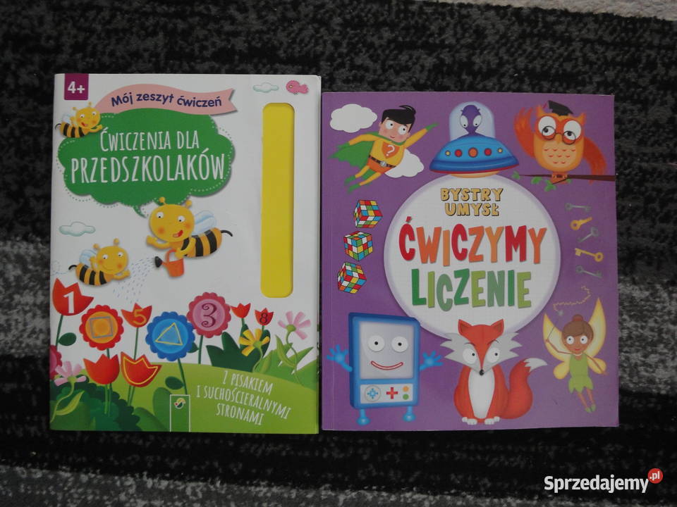 Ksiązeczki przedszkolaków Kraków sprzedam