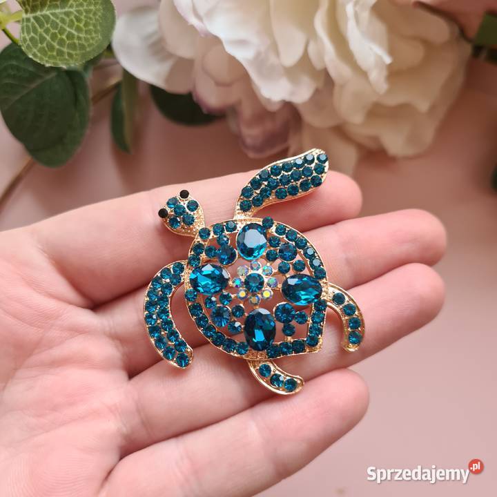 Broszka wodny żółw