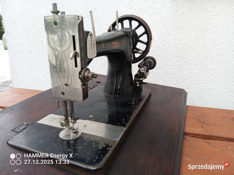 Stara maszyna do szycia Naumann Gorlitz sprzedam