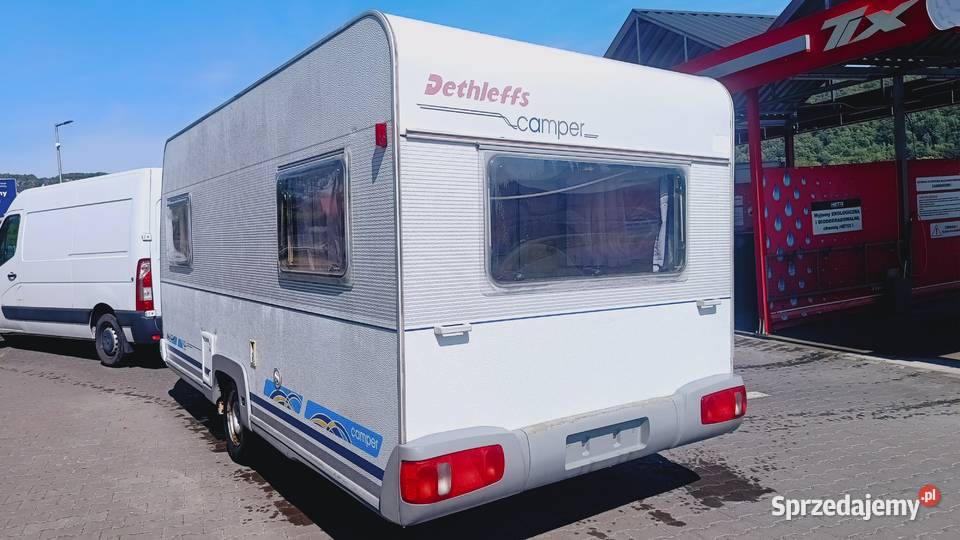 przyczepa kempingowa campingowa kemping OKAZJA Międzybrodzie Bialskie