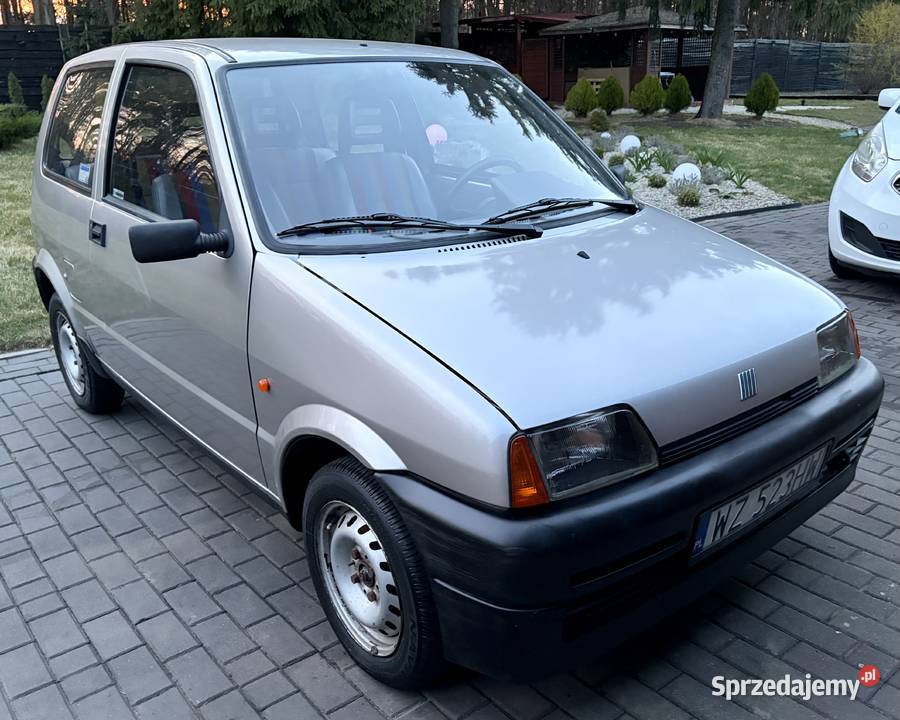 Fiat Cinquecento ORYGINAŁ STAN I właściciel 63 kupiony w polskim salonie Wieliszew