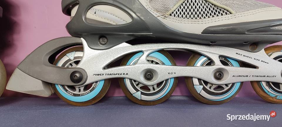 Damskie rolki K2 Kinetic 80 rozmiar 415 27 R13 Jasień