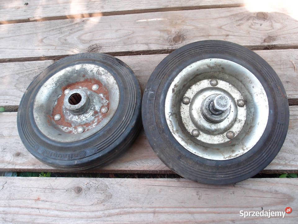 Koła 20050100 Gumowo Metalowe Pełne Continental Łódź