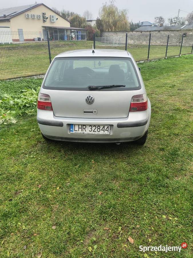 Volkswagen Golf 4 16sr benzyna nieuszkodzony Chełm