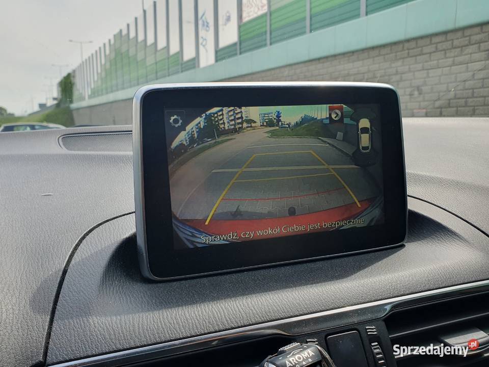Mazda 3 Diesel 150 koni Skóra kamera cofania Rok produkcji 2016 Białystok sprzedam