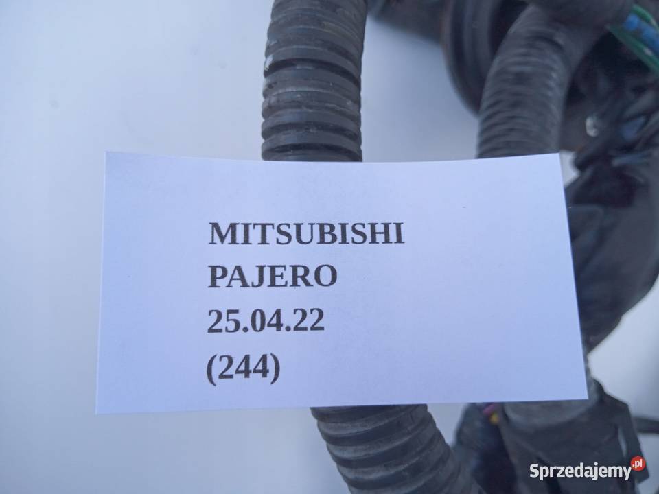 WIĄZKA INSTALACJA MITSUBISHI PAJERO SPORT II wielkopolskie Nowy Tomyśl