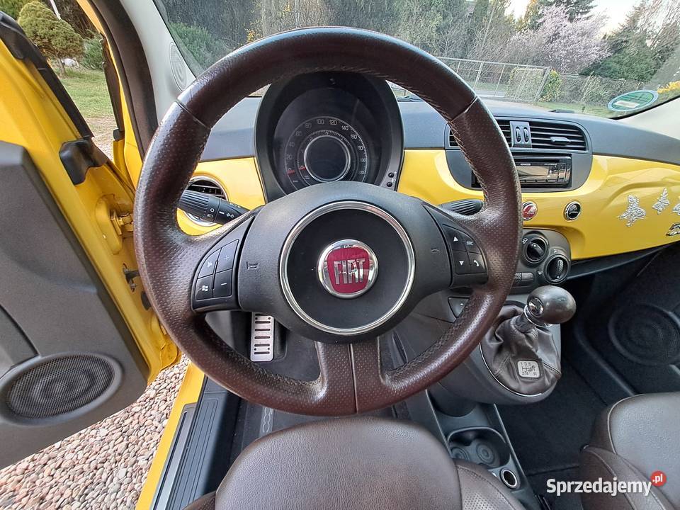 Fiat 500 Ciekawy kolorek 500 Poznań sprzedam