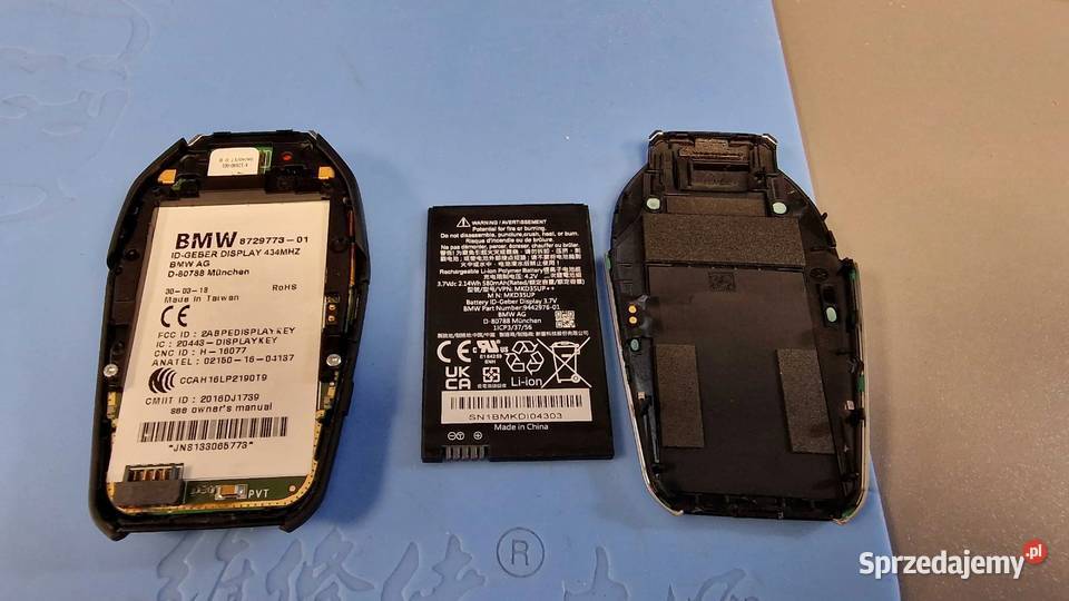 Naprawa kluczyka BMW wymiana akumulatora bateria Pozostałe