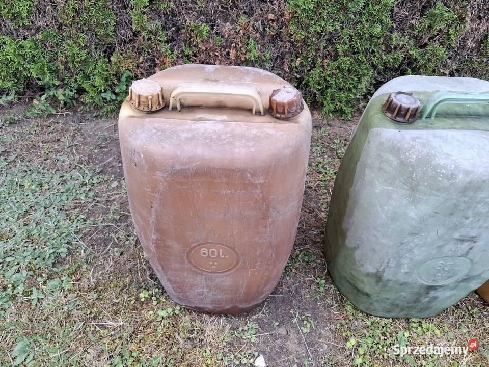 Baniak pojemnik zbiornik karnister na paliwo 60 Strzelce Opolskie sprzedam