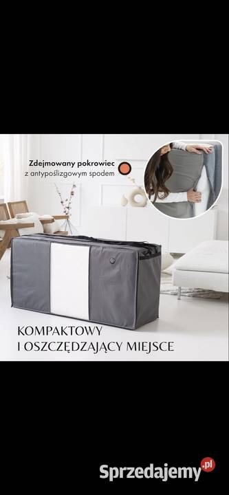 Składany materac z funkcją sofy 140x195x14 śląskie Tychy