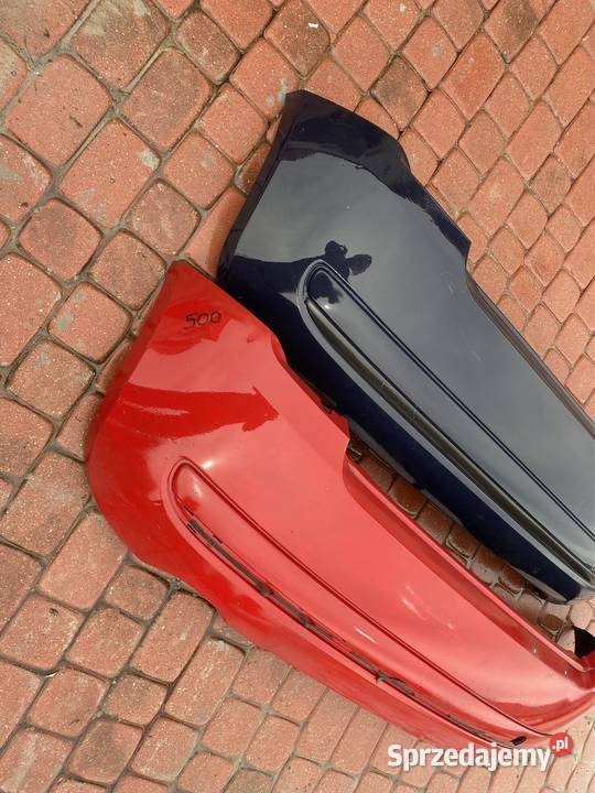 Fiat 500 zderzak Tył Tylni lubelskie