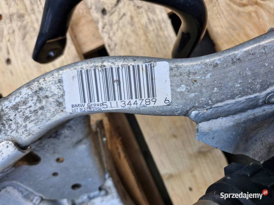 BMW E81 E87 E90 E91 SANKI WÓZEK PRZEDNI BELKA