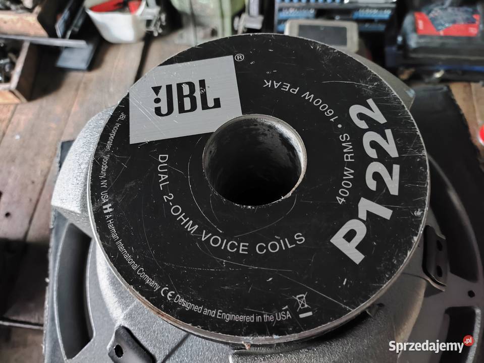 Skrzynia basowa bassowa tuba subwoofer JBL P1222 śląskie