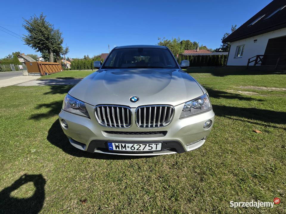 BMW X3 F25 z 2012 roku mazowieckie Kałuszyn sprzedam