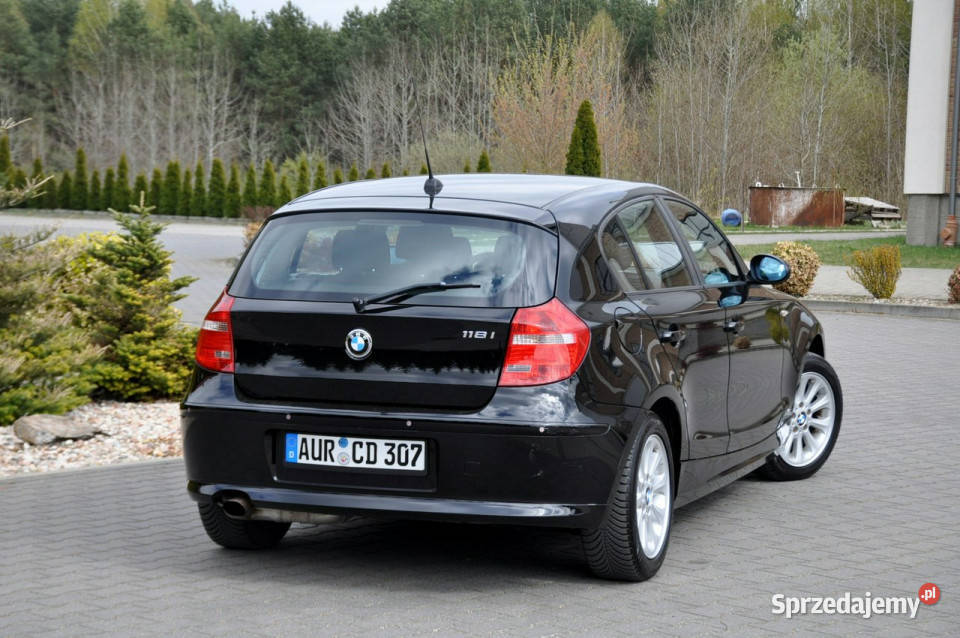 BMW 118 20i143114LiftWelurParktronikI czujnik deszczu Ostrów Mazowiecka