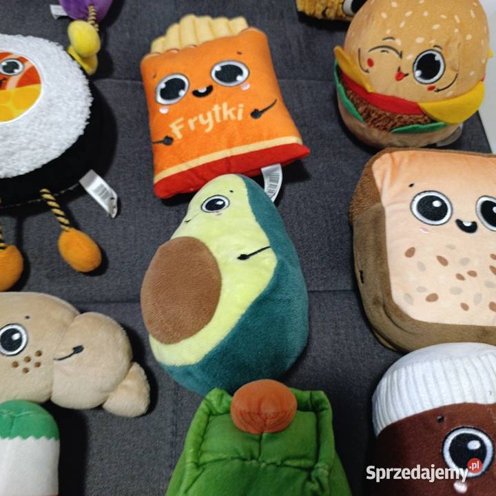 pluszowe maskotki z serii Gang Produkciaków Maskotki Poznań