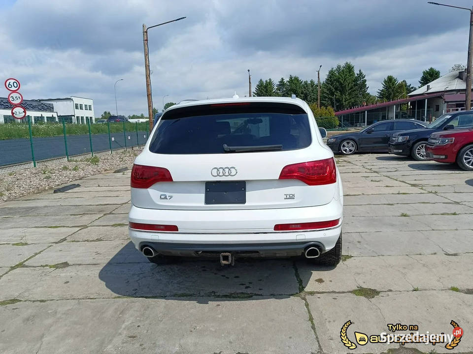 AUDI Q7 Z USA Rok produkcji 2013 Nowa Wieś