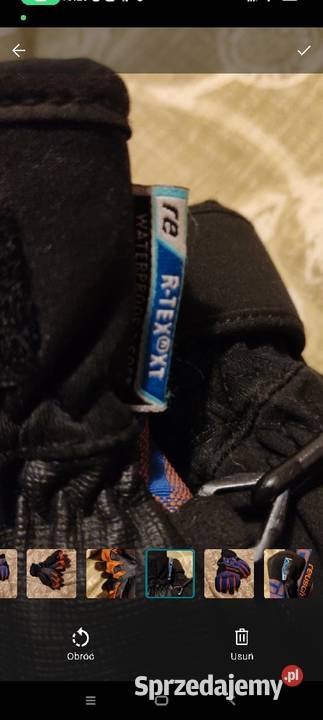 Rękawiczki narciarskie na sanki zimowe mazowieckie Otwock