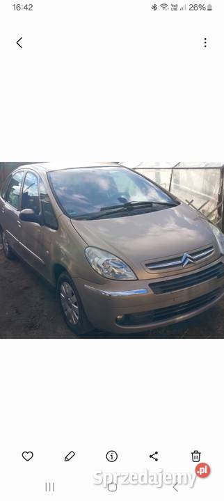 Xsara picasso lift całość na części kod lakieru Września