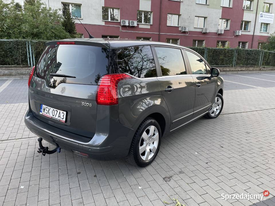 Peugeot 5008 benzyna navi panorama hak pdc manualna mazowieckie Sokołów Podlaski
