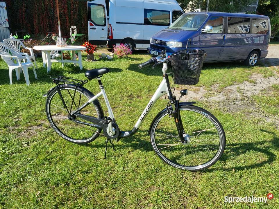 Rower Aluminiowy Damka RALEIGH 7 Biegów Niska Dzierżoniów