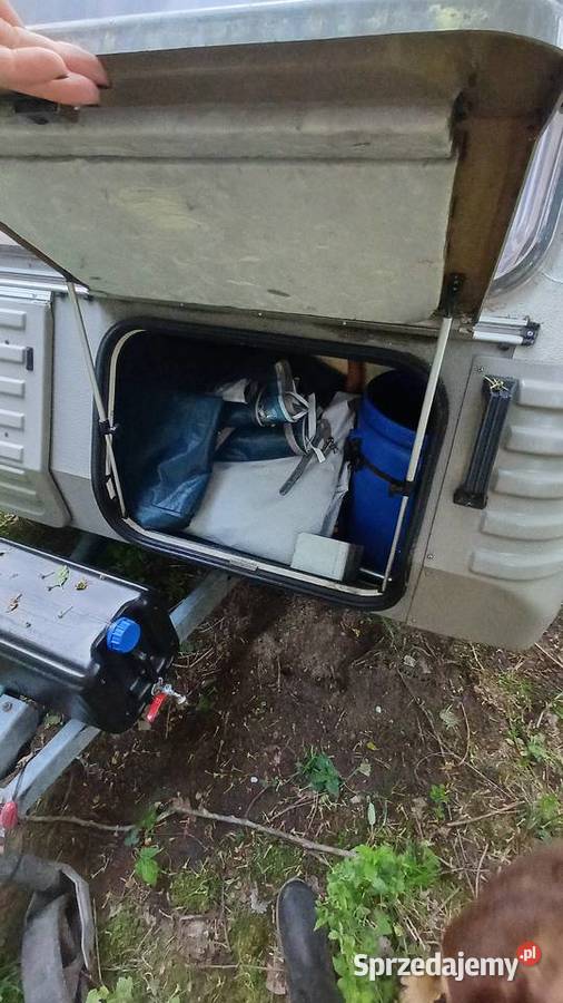 Przyczepa kempingowa KIP WC tv zarejestrowana OC Przyczepy i naczepy Budy Michałowskie