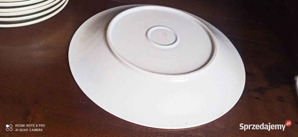 Patera z bukietem kwiatów Syg Inicjały AB 1945