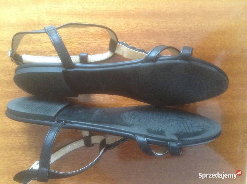 Sandałki damskie na płaskim obcasie 39 Opole sprzedam