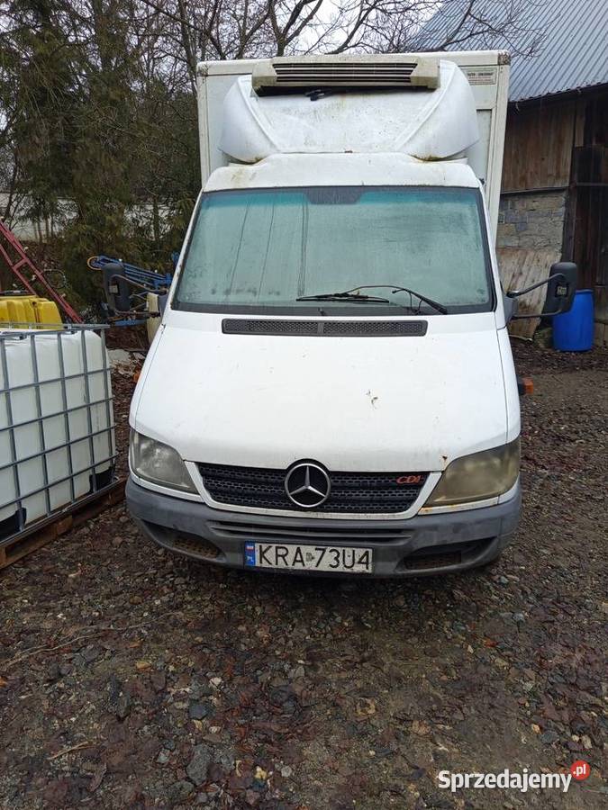 Mercedes sprinter nieuszkodzony Skała