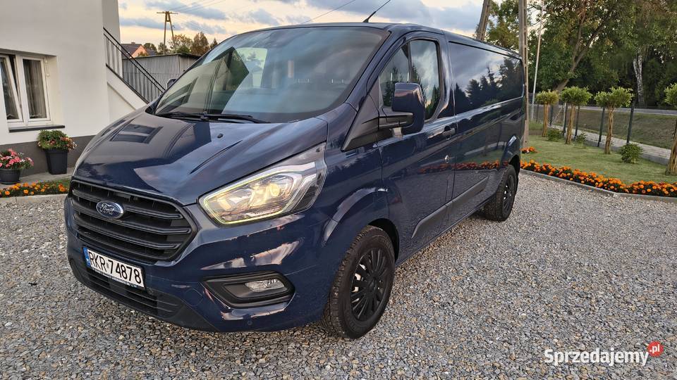 Ford Transit Custom Długi L2 2019 Automat granatowy Ford podkarpackie
