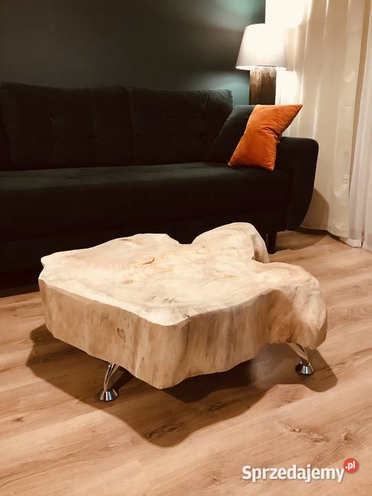 Stolik kawowy monolit z pnia drzewa 88cm