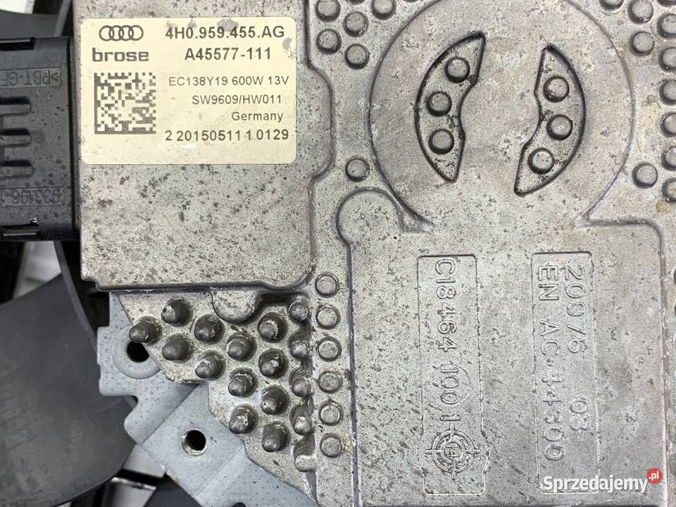 WENTYLATOR KLIMATYZACJI AUDI A7 4G 4H0959455AG sprzedam