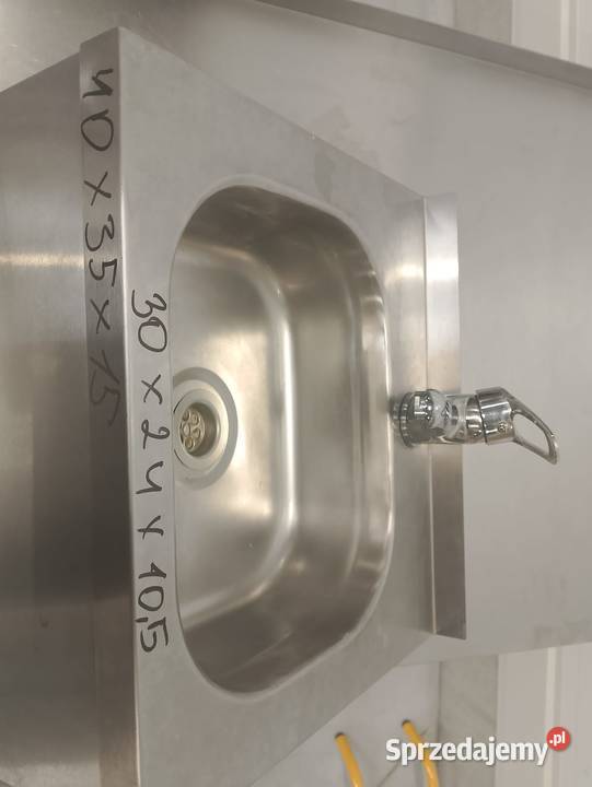 Umywalka ze stali nierdzewnej jednokomorowa dolnośląskie Wrocław