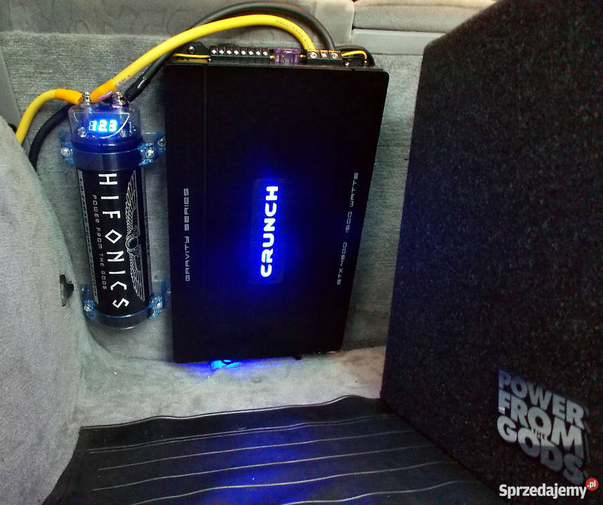 Kompletny markowy system car audio DUŻA MOC Głogów