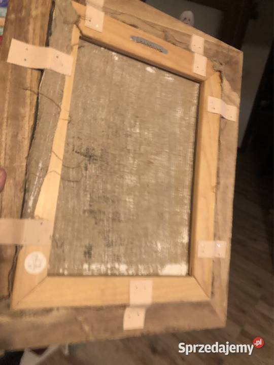 Stary obraz olejny stary czlowiek zyd świętokrzyskie Kielce