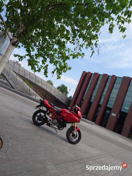 Ducati Multistrada 1100S Termignoni i Ohlins bagażnik śląskie Katowice
