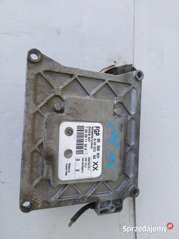 STEROWNIK SILNIKA KOMPUTER OPEL 55355631 śląskie Gliwice