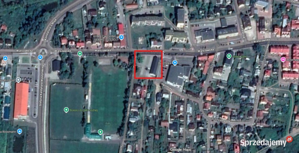 Sprzedam wynajmę obiekt usługowo handlowy lubelskie Radzyń Podlaski sprzedam