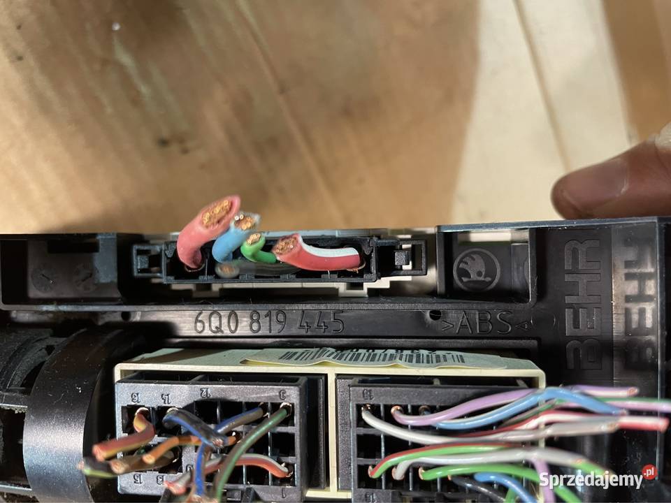 Panel klimatyzacji nawiewu 6Q0819445 vw polo 4 Szczecin