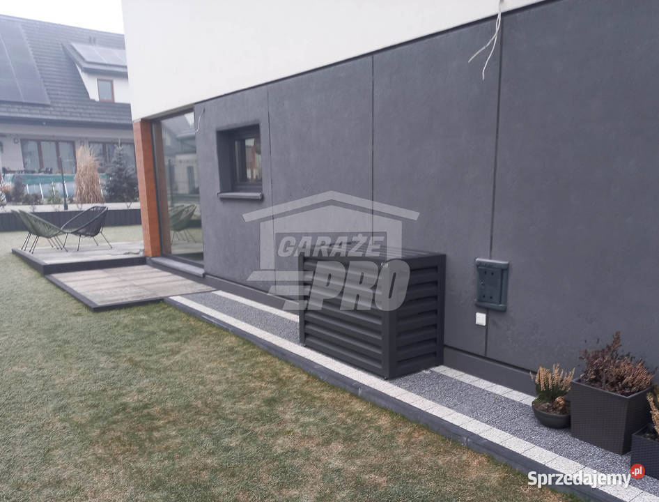 Osłona klimatyzatora pompy ciepła 90x40x80