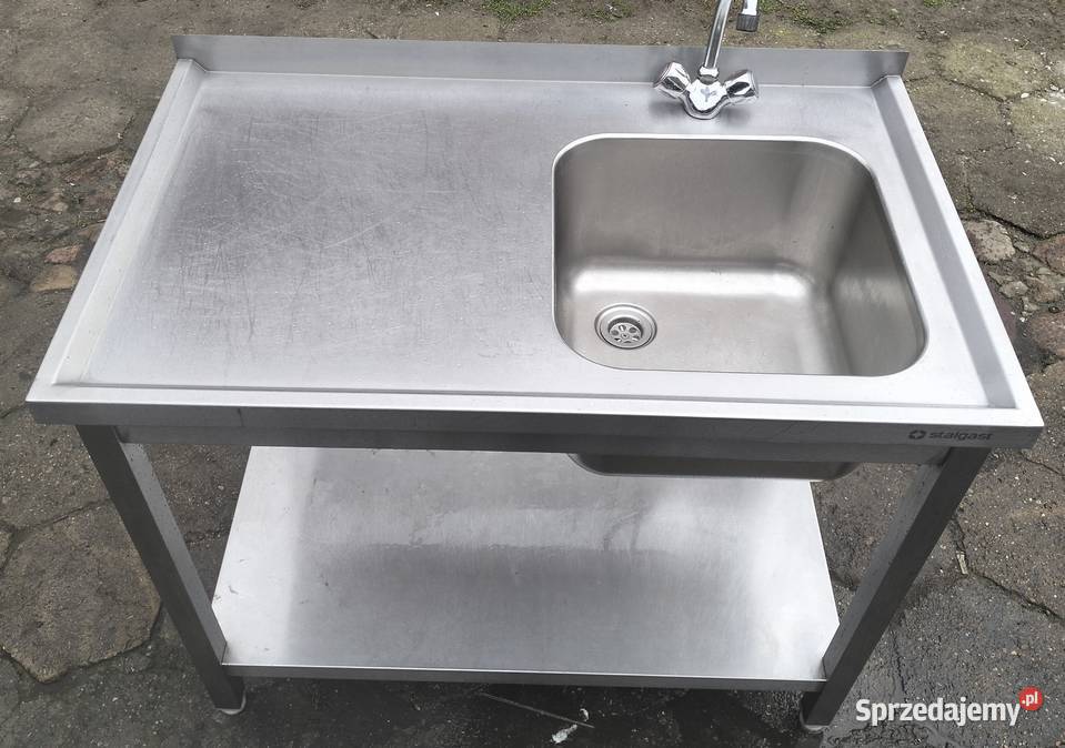 Zlew gastronomiczny 1komorowy 100x60x85 Słupia Kapitulna sprzedam