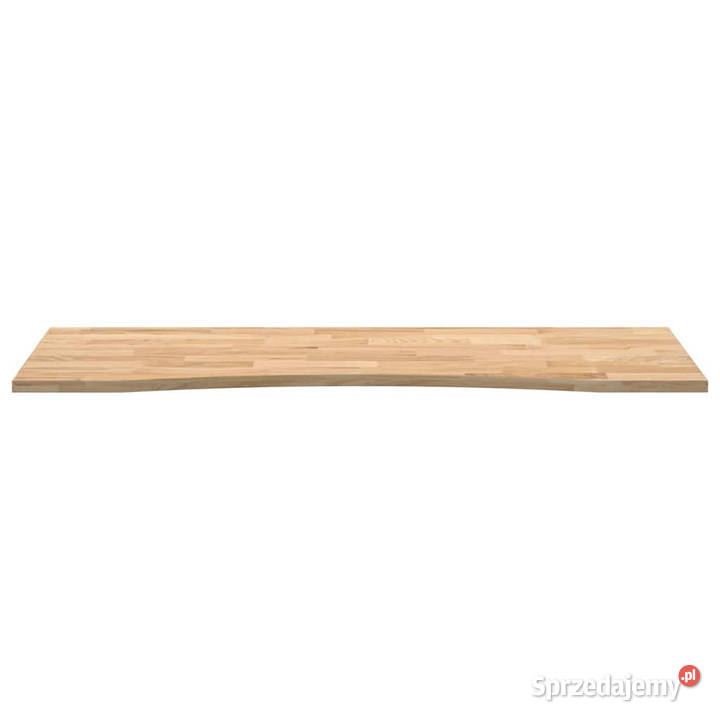 Blat biurka surowe 140x60x25 lite drewno dębowe mazowieckie Warszawa