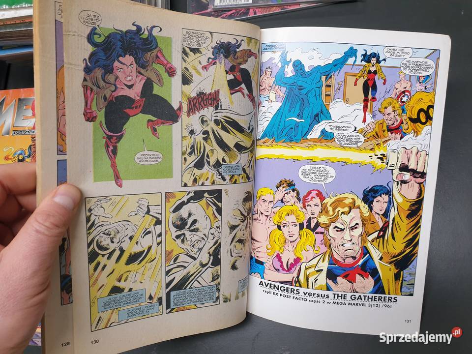 Mega Marvel 2 11 1996 Avengers Ex Post Facto Gdynia