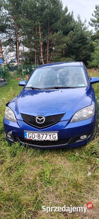 Mazda 3 uszkodzona Kosakowo