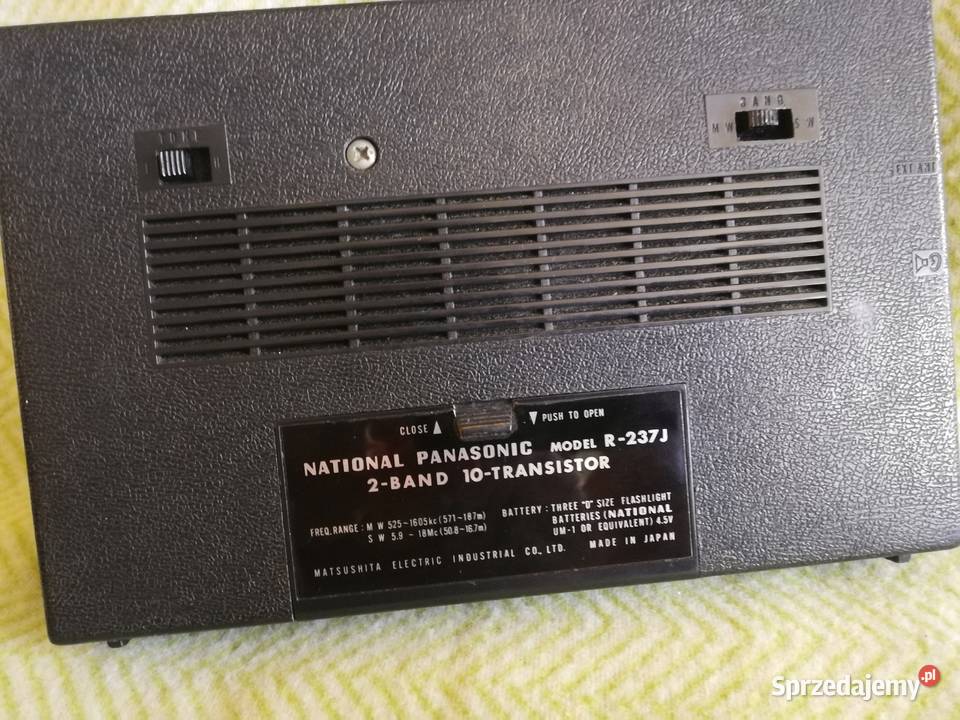 Radio National Panasonic R237J 100 Sprawne Szczecin