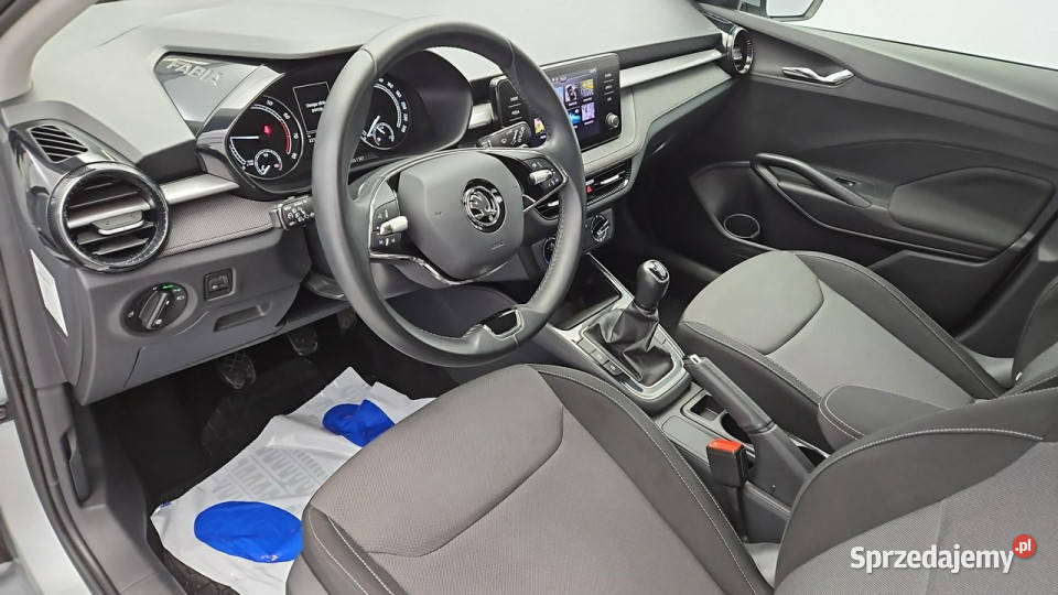 koda Fabia 10 TSI Ambition Z Polskiego Salonu srebrny