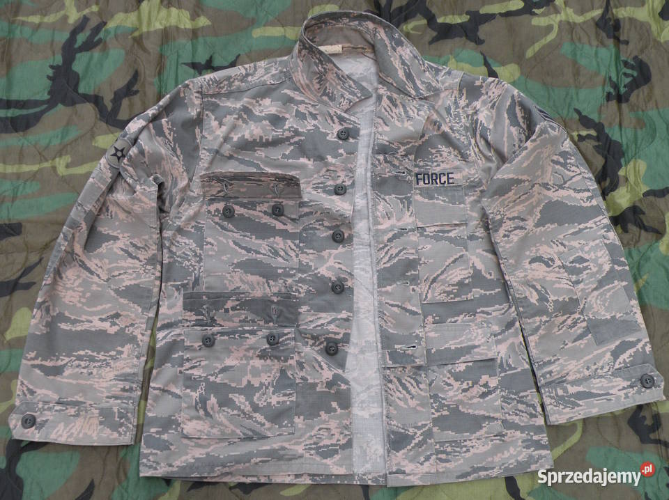 Bluza ABU USAF tiger stripes 30S ripstop obszyta